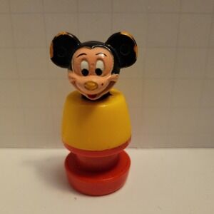 Vintage Disney 2" Illco Mickey Mouse Figure Game‎ Piece